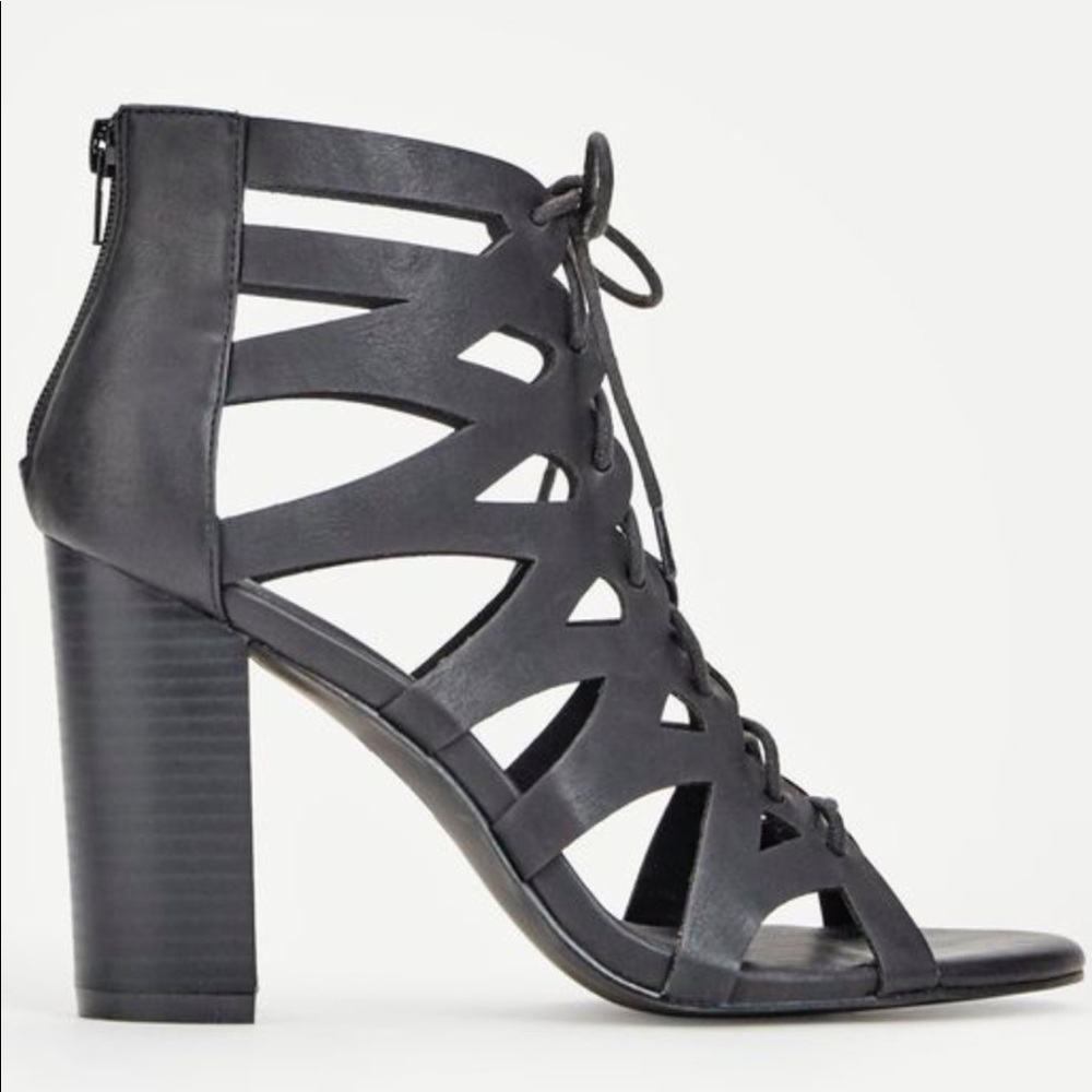 Lace up sandals